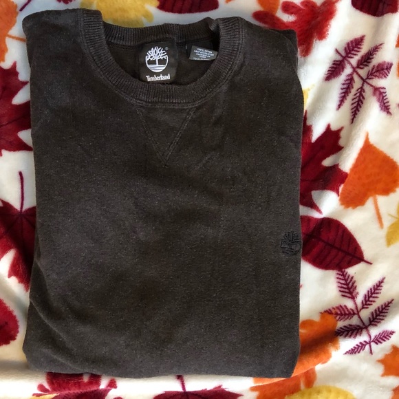 💥HP 2X💥Timberland crewneck brown sweater - Picture 9 of 9